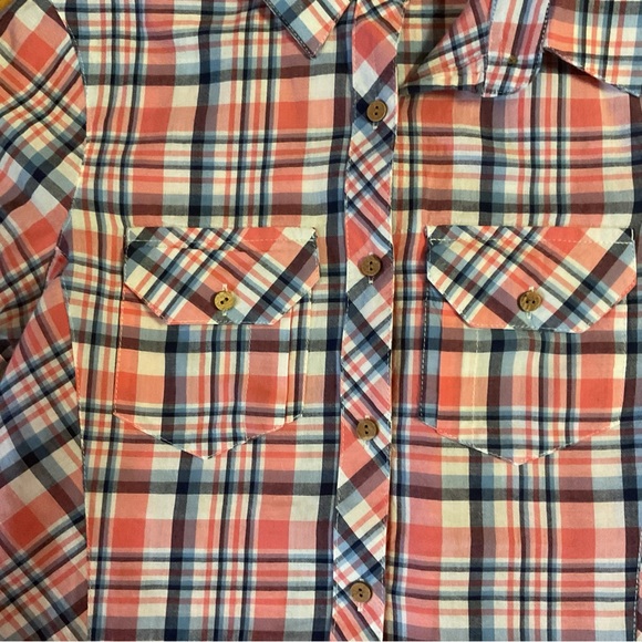 Worn once - Mountain Warehouse Striped Button Up Short Sleeve Shirt - Picture 5 of 16